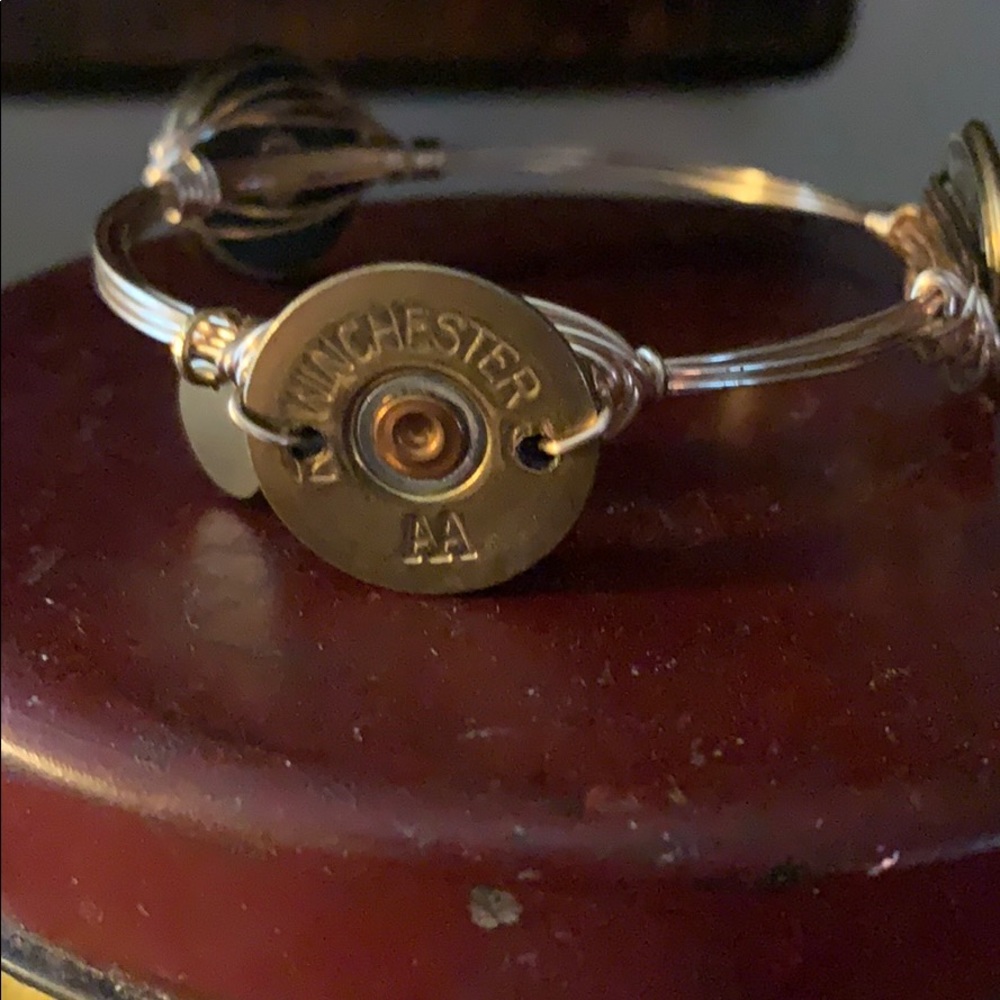 Wire bracelet that’s a Winchester Shotgun Shell
